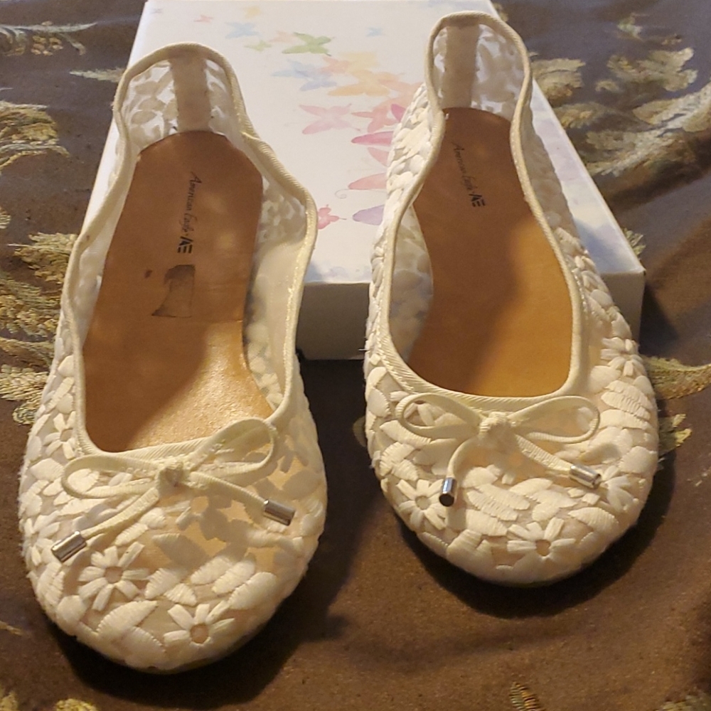 Girls American Eagle Ballet Flats 4Y